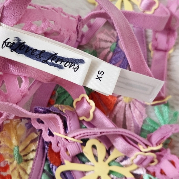 New!For Love and Lemons Gia Underwire Bra - Picture 14 of 15